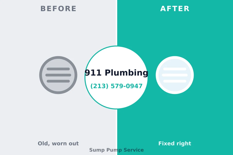 Before and after: plumbing company Oak Island, NC